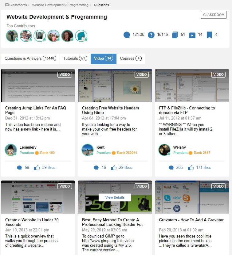 Wealthy Affiliate - Website Development Training