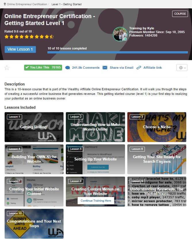 Wealthy Affiliate - Free Affiliate Marketing Training That You Should Not Miss Wealthy Affiliate - Free Affiliate Marketing Training That You Should Not Miss