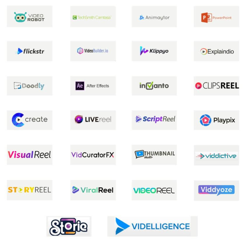 Video tools that YouStudio works with AND helps optimize