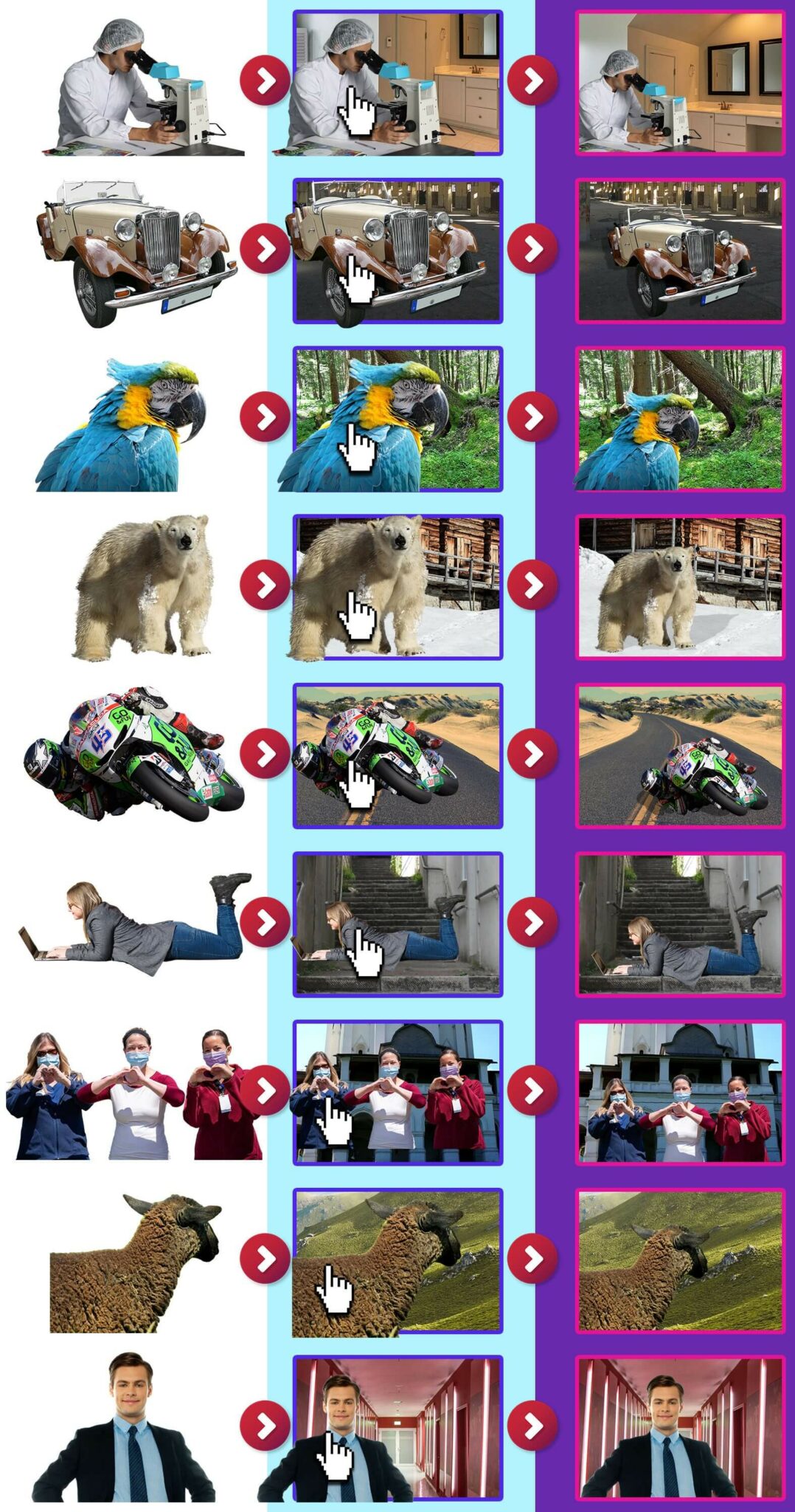 Cut Out Picture Review Transparent background
